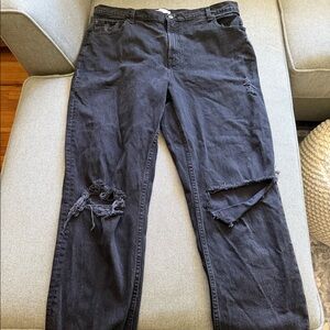 Abercrombie 90’s Straight Ultra High Rise Jeans